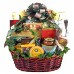 Premium Fathers Day Gift Basket | Meat, Cheese, Nuts, Smoked Salmon, Dried Fruit, Cookies and More