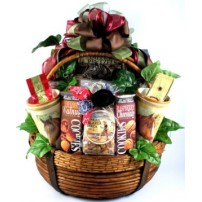 Gourmet Horse Lover's Gift Basket | Lovely Horse Themed Gift Basket of Snacks